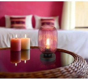 Globo 15469TP - Lampada da tavolo NORMY 1xE27/40W/230V viola