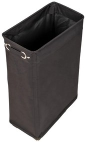 Cesto portabiancheria nero Corno - Wenko
