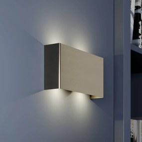 Quitani Maja Applique a LED, nichel, 22 cm