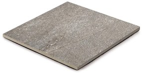 Lastra di cemento Etna Dark in gres naturale grigio L 60 x L 60 cm, spessore 20 mm