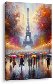 Quadro su tela – Parigi nei colori dell’autunno