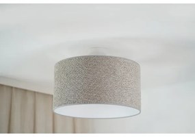 Brilagi - Lampadario a sospensione con filo BOUCLE ROLLER 1xE27/15W/230V diametro 45 cm grigio