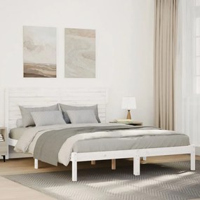 Giroletto Extra Lungo Senza Materasso Bianco 160x220cm Massello /