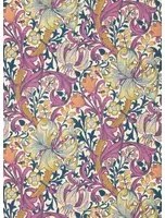 Morris & Co Tapete Golden Lily - Pink Fizz