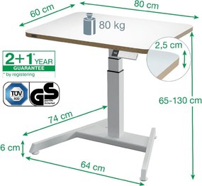 Scrivania ergonomica regolabile Ergo - Leitz