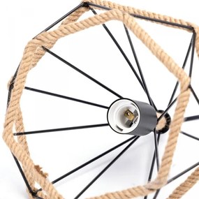 Aigostar - Lampadario a sospensione con filo 1xE27/60W/230V