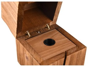 Lampada da tavolo marrone (altezza 16 cm) Treasure - Trio