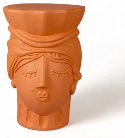 Magna Graecia Woman Stool Terracotta - Seletti