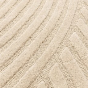Tappeto in lana beige 160x230 cm Hague - Asiatic Carpets