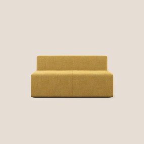 Nettuno modulo centrale maxi in morbido tessuto bouclè T07 giallo