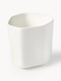 Set di 4 tazzine da caffè in porcellana dalla forma organica Joana