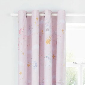 Tenda per bambini 2 pezzi 168x183 cm Fairytale Unicorn - Catherine Lansfield