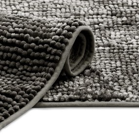 Set di tappetini per il bagno grigio scuro 2 pz per WC 80x50 cm Bati – Restilo