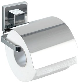 Set di accessori da bagno autoportanti in acciaio inox argentato lucido Quadro - Wenko