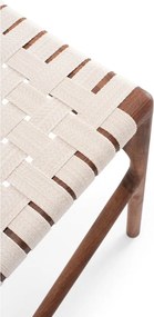 Sedia da pranzo marrone/color crema Fawn – Gazzda