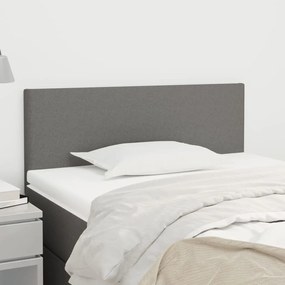 Testiera Grigio Scuro 80x5x78/88 Cm İn Tessuto /