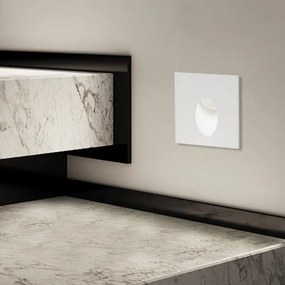 Brilagi - Lampada a incasso LED da esterno STAIRDOT LED/2W/230V bianca IP65 quadrata