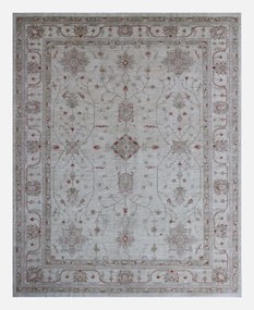 Ziegler Tappeto 300 x 250 Beige (Pakistan) Annodato A Mano