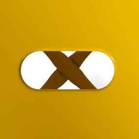 Set di sedie da bar gialla in metallo 2 pz (altezza della seduta 61 cm) – Ixia