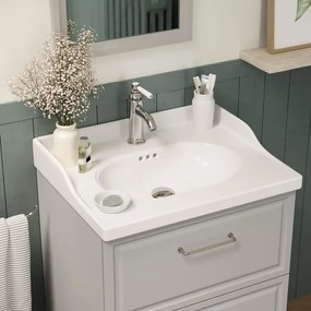 Estensione per mobile da bagno Charm2 cassetti bianco L 60 x H 57.8 x P 48.1 cm