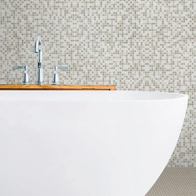 Mosaico vetro Mud10 beige, 10 pezzi