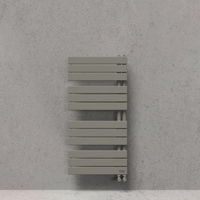 Scaldasalviette ad acqua calda DE'LONGHI MADEIRA tortora interasse 50 mm, L 55 x H 110.8 cm