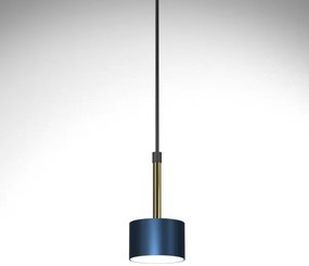 Lampadario su corda ARENA 1xGX53/11W/230V blu/dorato