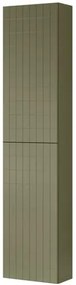 Colonna per mobile bagno Pixel 2 ante P 27 x L 30 x H 160 cm laccato opaco verde salvia