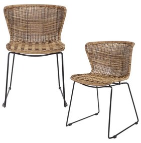 Set di 2 sedie Nature Wings - WOOOD