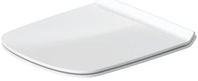 Copriwater Durastyle rettangolare originale per serie sanitari DURAVIT in duroplast bianco