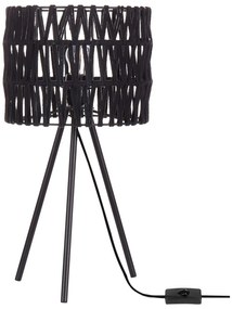 Lampada da tavolo metallo nero 48 cm CULEBRA Beliani