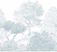 Sian Zeng Wandbild Hua Trees - Blue
