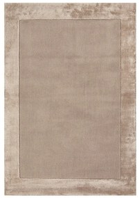 Tappeto marrone chiaro tessuto a mano con lana 80x150 cm Ascot - Asiatic Carpets