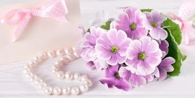 Stampa su tela – Natura morta romantica