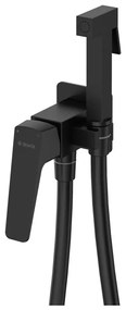 Deante BQL_N34M - Miscelatore per bidet incasso BLUR con doccetta, nero