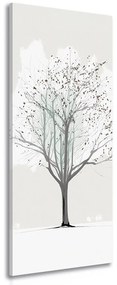 Quadro su tela – Corona invernale dell'albero