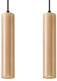 Sollux SL.0637 - Lampadario a sospensione con filo LINO 2xGU10/40W/230V