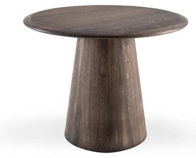 Tavolino rotondo in rovere massiccio ø 55 cm Mushroom – Gazzda