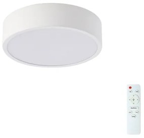 Brilagi - Apparecchio LED dimmerabile POOL LED/18W/230V 3000-6000K 20 cm bianco + telecomando