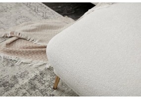 Divano angolare bianco (con penisola a sinistra/con chaise lounge) Simena – Balcab Home