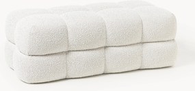 Panca imbottita in bouclé Ellie