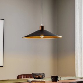Nowodvorski Lighting Lampada a sospensione Garret I in marrone scuro/rame Ø 50 cm