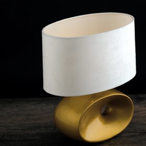 Lampada da Tavolo Lumetto I EOLO L 35 Oro 40W