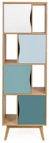 Libreria turchese 65x191 cm Avon - Woodman