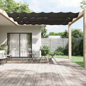 Paravento Verticale Antracite 60x420 Cm İn Tessuto Oxford /