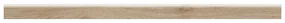Piastrella battiscopa Basic in gres porcellanato larice L 120 x H 6.5 cm x Sp 9 mm opaco confezione da 7.2 ml