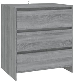 Credenza grigio sonoma 70x41x75 cm in truciolato