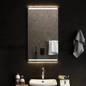 Specchio da Bagno con Luci LED 50x90 cm