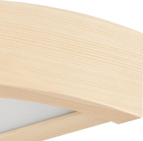 Lampada da parete NATURAL 1xE27/60W/230V pino/beige