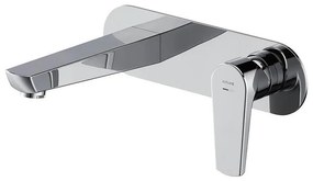 Cersanit S951-337 - Rubinetto vasca da bagno per installazione a scomparsa MODUO cromo lucido